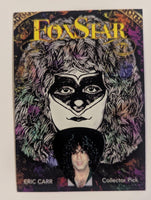 ERIC CARR  Guitar Pick on a Trading Card KISS