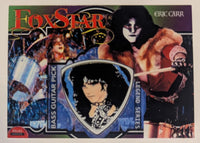 ERIC CARR  BASS Guitar Pick on a Trading Card KISS