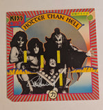 KISS PAUL STANLEY signed HOTTER THAN HELL LP Original 70s Pressing Paul Stanley Owned