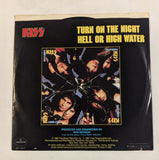 KISS PAUL STANLEY signed TURN ON THE NIGHT PROMO 45