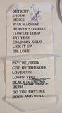 11-10-2023 EDMONTON Eric Singer Signed EOTR DRUMHEAD w SETLIST KISS