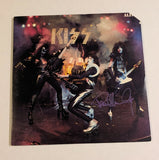 KISS PAUL STANLEY signed KISS ALIVE  LP Original 70s Pressing