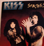 KISS PAUL STANLEY signed SMASHES THRASHES & HITS LP Paul Stanley Owned Scratch & Dent