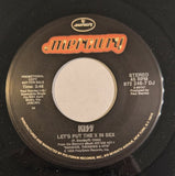 KISS PAUL STANLEY signed LETS PUT THE X IN SEX PROMO 45