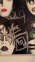 KISS PAUL STANLEY and ACE FREHLEY signed DYNASTY LP