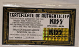 KISS  EOTR Promo GOLDEN TICKET Give-Away MSG 12-2-2023