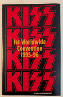 KISS Eric Singer Owned 1995 OFFICIAL CONVENTION PROGRAM Personal Collection