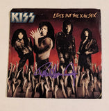 KISS PAUL STANLEY signed LETS PUT THE X IN SEX PROMO 45