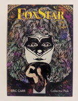 ERIC CARR  Guitar Pick on a Trading Card KISS
