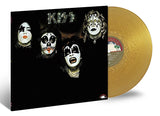 KISS Online Ex Debut 1st LP 50th Anniversary Gold Nugget Vinyl w Foil Jacket NEW Sealed