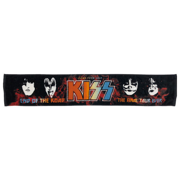 KISS Eric Singer Owned 2019 End Of The Road JAPAN TOUR TOWEL New