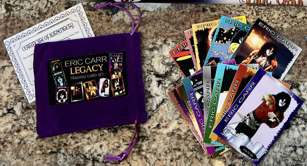 ERIC CARR  Legacy Trading Cards 13 Card Set w Bonus  KISS