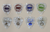 KISS 2023 MADISON SQUARE GARDEN 12-2-23 Final Show Logo Colored Print On Marble Guitar Picks