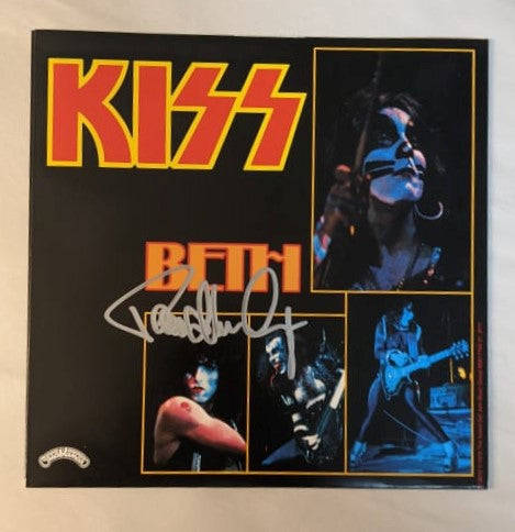 KISS PAUL STANLEY Signed BETH/DETROIT ROCK CITY 45 Picture Sleeve From Boxset