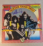 PAUL STANLEY and ACE FREHLEY Signed HOTTER THAN HELL LP