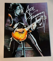 KISS ACE FREHLEY Signed TOBACCO LES PAUL 8x10 photo Autograph