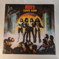 KISS ACE FREHLEY Signed LOVE GUN LP Autograph