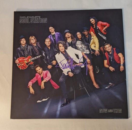 KISS PAUL STANLEY signed SOUL STATION LP Autograph – KISS Haven