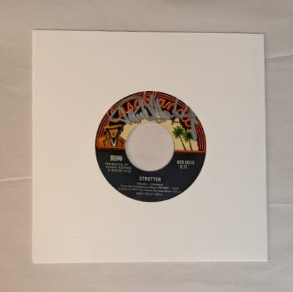 KISS PAUL STANLEY Signed STRUTTER/100,000 YEARS  45 LP From Boxset