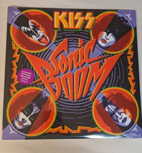 SONIC BOOM Purple Vinyl LP SEALED NEW KISS