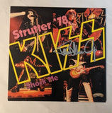 KISS PAUL STANLEY Signed STRUTTER 78/SHOCK ME 45 Picture Sleeve From Boxset