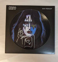 KISS ACE FREHLEY Signed SOLO PICTURE DISC Signed in Silver