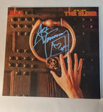 KISS ACE FREHLEY Signed MUSIC from THE ELDER LP Light Blue marker