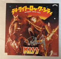 KISS PAUL STANLEY Signed DETROIT ROCK CITY/BETH Japan 45 Picture Sleeve From Boxset