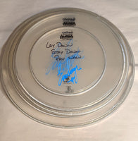 Hartford 9-23-2012 Stage-used signed drum heads
