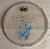 Chula Vista/San Diego 8-12-2012 Stage-used signed drum heads