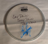 Camden/Philadelphia 9-19-2012 Stage-used signed drum heads