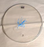 Hartford 9-23-2012 Stage-used signed drum heads