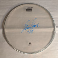 Tulsa  8-26-2012 Stage-used signed drum heads
