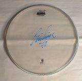 Tulsa  8-26-2012 Stage-used signed drum heads