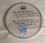 Denver 8-8-2012 Stage-used signed drum heads