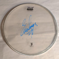 Denver 8-8-2012 Stage-used signed drum heads