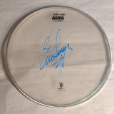 Portland 8-19-2012 Stage-used signed drum heads