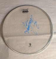 Scranton 9-18-2012 Stage-used signed drum heads