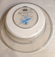 Concord 8-16-2012 Stage-used signed drum heads