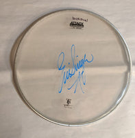 Louisville 8-1-2012 Stage-used signed drum heads