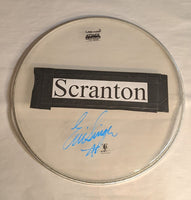 Scranton 9-18-2012 Stage-used signed drum heads
