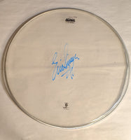 Tulsa  8-26-2012 Stage-used signed drum heads