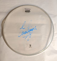 Louisville 8-1-2012 Stage-used signed drum heads