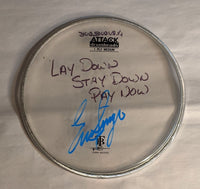 Albuquerque 8-7-2012 Stage-used signed drum heads