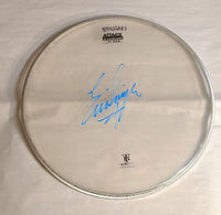 Charlotte 7-25-2012 Stage-used signed drum heads