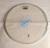 Charlotte 7-25-2012 Stage-used signed drum heads