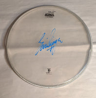 Tulsa  8-26-2012 Stage-used signed drum heads