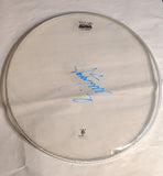 Mexico City 9-29-2012 Stage-used signed drum heads