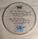 Grand Junction/ Rock Jam  8-24-2012 Stage-used signed drum heads