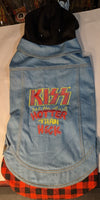 FABDOG Denim jacket Hotter Than Heck KISS